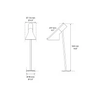 Louis Poulsen AJ Garden outdoor led bollard