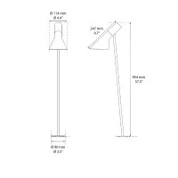 Louis Poulsen AJ Garden outdoor led bollard Louis Poulsen AJ Garden outdoor led bollard