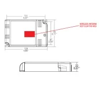 TCI Driver LED MAXI JOLLY 50W US CASAMBI Push APP Dimmable