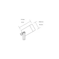 Isyluce E-sea 314/315 wall applique spotlight
