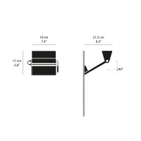 Lumina Opus wall lamp for indoor