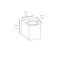 Isyluce E-sea 308/309 wall lamp