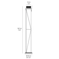 Lumina Opus floor lamp for indoor