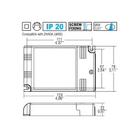 TCI Alimentatore LED MAXI JOLLY 60W US ZIGBEE Push Dimmerabile TCI Alimentatore LED MAXI JOLLY 60W US ZIGBEE Push Dimmerabile