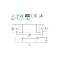 TCI Convertitore di segnale Wireless MINI ZB3 ZIGBEE DALI 1-10V