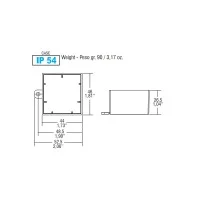 TCI Driver LED STMP/U 8W 350mA IP54