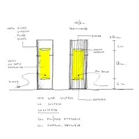 Fontana Arte Lasospesa led table lamp