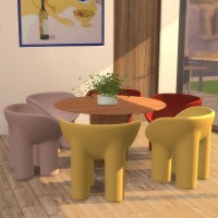 Driade Roly Poly poltrona decorativa