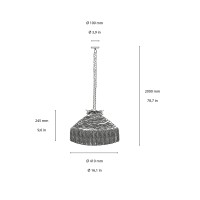 Ideal Lux Canapa SP1 lampada da sospensione