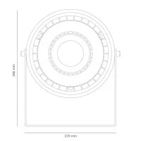 Proiettore LED RGB 240V 40W IP65 esterni controller RGB Proiettore LED RGB 240V 40W IP65 esterni controller RGB