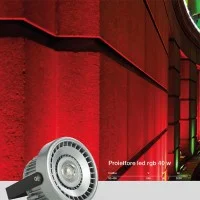RGB floodlight 240V 40W IP65 LED outdoor projector with