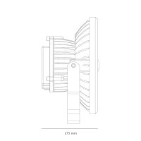 Proiettore LED RGB 240V 60W IP65 esterni controller RGB Proiettore LED RGB 240V 60W IP65 esterni controller RGB