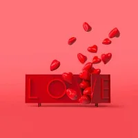 Driade Love Medium decorative cabinet