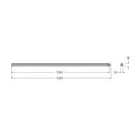 Osram Ledvance Damp Proof Slim 50W LED ceiling light IP65