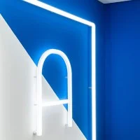 Artemide Alphabet of Light uppercase letters