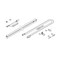 Osram Linear Compact Switch 1200mm 14W 3000K surface mounted