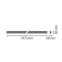 Osram Linear Compact Switch 1500mm 17W surface mounted