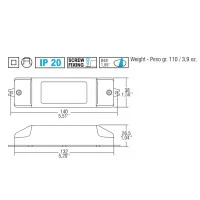 TCI Driver LED PUMA MD CUT-OFF 20W 900mA Dimmable