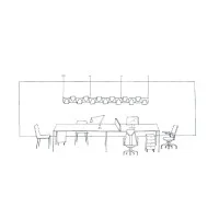 Fontana Arte Igloo suspension led lamp