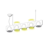 Fontana Arte Igloo suspension led lamp