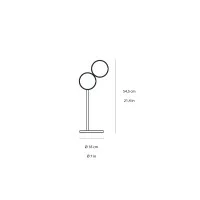 Fontana Arte Optunia medium led table lamp