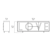 Driade Love Large mobile contenitore