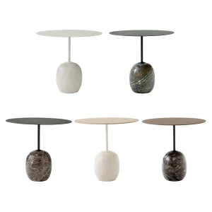 &Tradition Lato LN8 oval side table