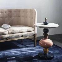 &Tradition Shuffle multicolored side table