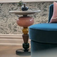 &Tradition Shuffle multicolored side table