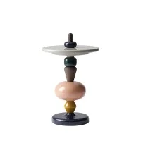 &Tradition Shuffle multicolored side table