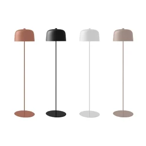 Luceplan base and rod for Zile floor