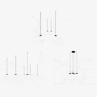 Vibia Mayfair lampada led da sospensione