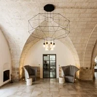 Vibia Wireflow octagonal suspension lamp