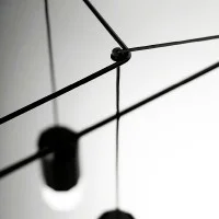 Vibia Wireflow lampada a sospensione quadrata