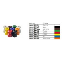 Isolatore Milano in Ceramica Nero 22 x 16 mm con vite e