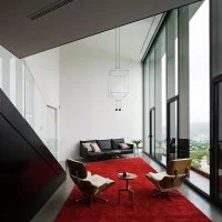 Vibia Wireflow lampada a sospensione quadrata