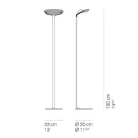 Cini & Nils Sestessa LED Floor lamp