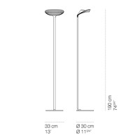 Cini & Nils Sestessa LED Lampada da terra