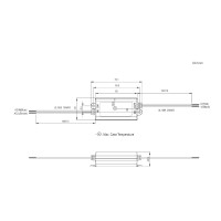 Meanwell LED Mini Power Supply 8.05W 350mA IP42 Constant Current