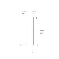 Flos Mile 2 900 paletto led da esterno