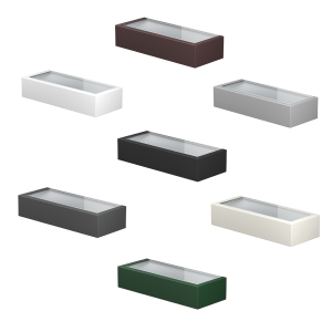 Flos Mile 2 asymmetric double emission applique