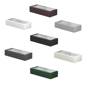 Flos Mile 2 asymmetric double emission applique