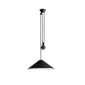 Artemide Aggregato Saliscendi suspension large metal cone