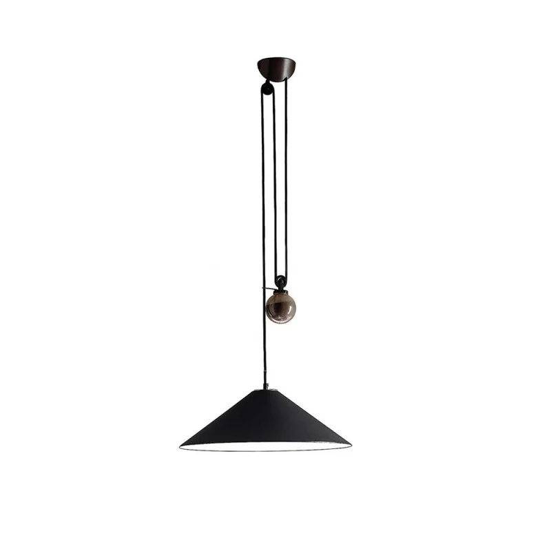 Artemide Aggregato Saliscendi suspension large metal cone