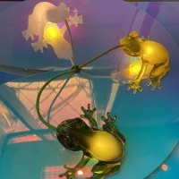 Qeeboo Hungry Frog table lamp Qeeboo Hungry Frog table lamp