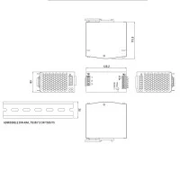 Meanwell alimentatore SDR-240-24 240W 24V
