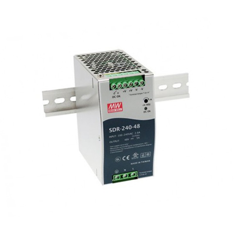 Meanwell power supply SDR-240-48 240W 48V Meanwell power supply SDR-240-48 240W 48V