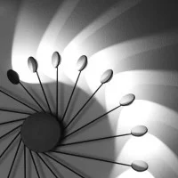 Vivida Helix lampada da soffitto parete led