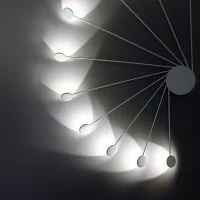 Vivida Helix 10 lampada da soffitto parete led
