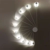 Vivida Helix 10 lampada da soffitto parete led